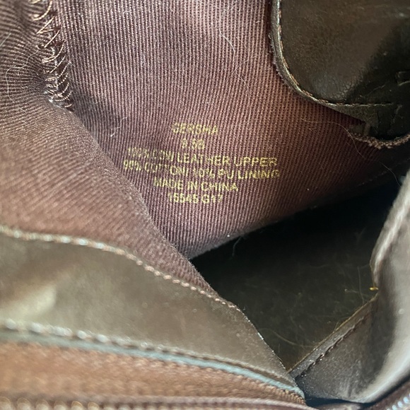 Lauren Ralph Lauren Brown Gersha Suede Leather Ankle Boot Buckle - Picture 7 of 8